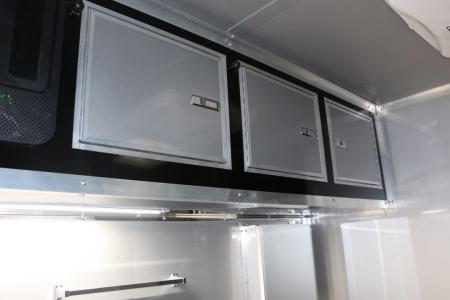 New 8.5' X 44' GOOSENECK RACE CAR TRAILER W/ LIVING QUARTERS