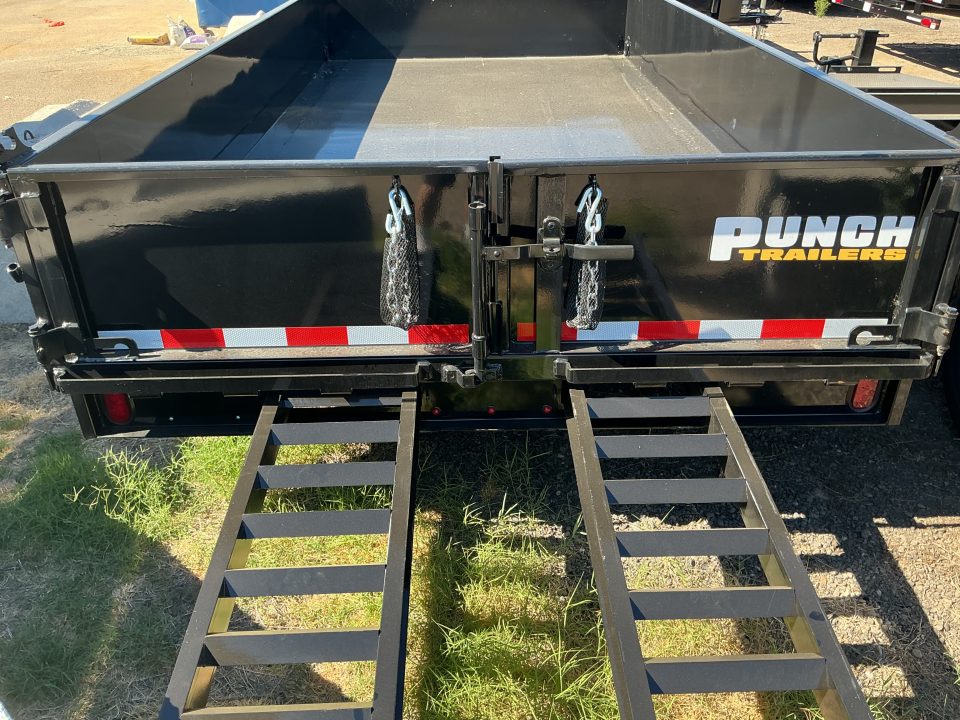 New 2026 Punch 83 x 14 Scissor Dump, 14K Dump Trailer