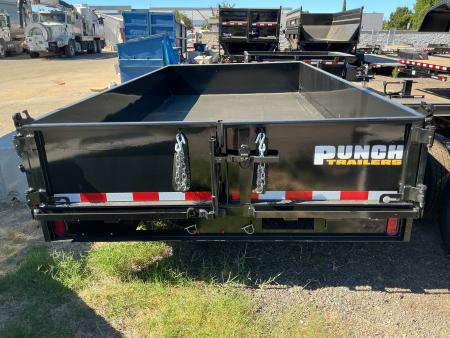 New 2026 Punch 83 x 14 Scissor Dump, 14K Dump Trailer