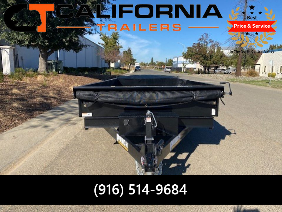 New 2026 Punch 83 x 14 Scissor Dump, 14K Dump Trailer