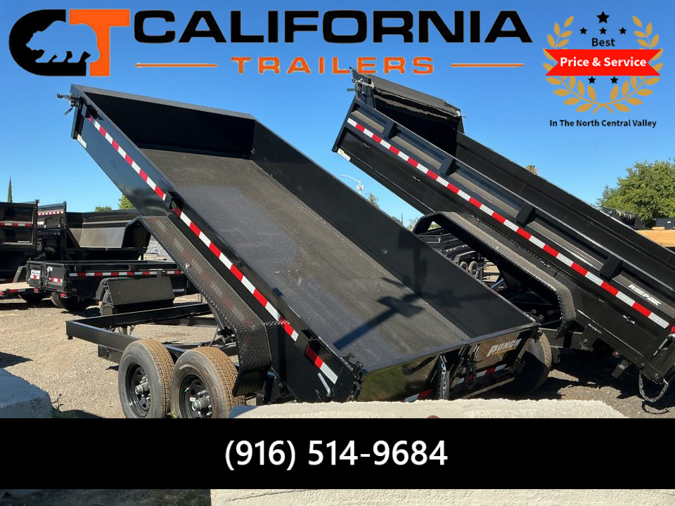 New 2026 Punch 83 x 14 Scissor Dump, 14K Dump Trailer