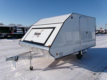 New 2026 Mission 101  X 12' Snowmobile Trailer