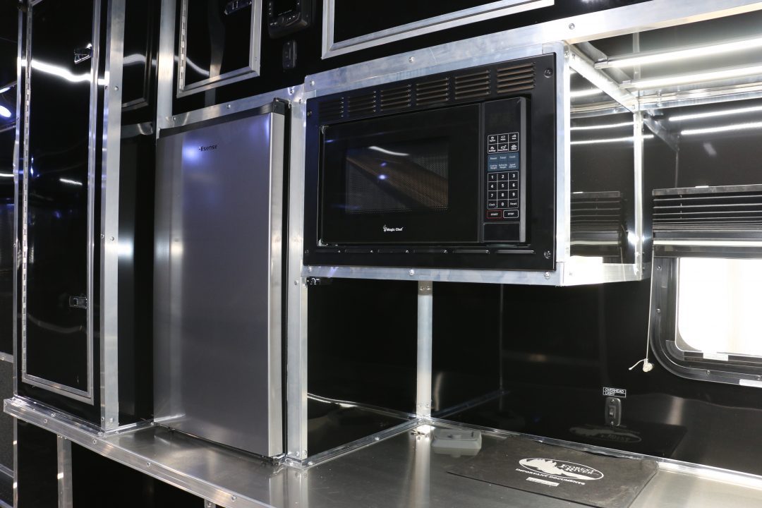 New 8.5'X44' GOOSENECK RACE TRAILER W/ BATHROOM ON ORDER