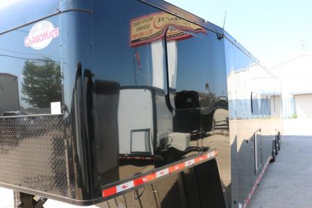 New 8.5'X44' GOOSENECK RACE TRAILER W/ BATHROOM ON ORDER