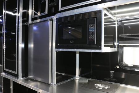 New 8.5'X44' GOOSENECK RACE TRAILER W/ BATHROOM ON ORDER