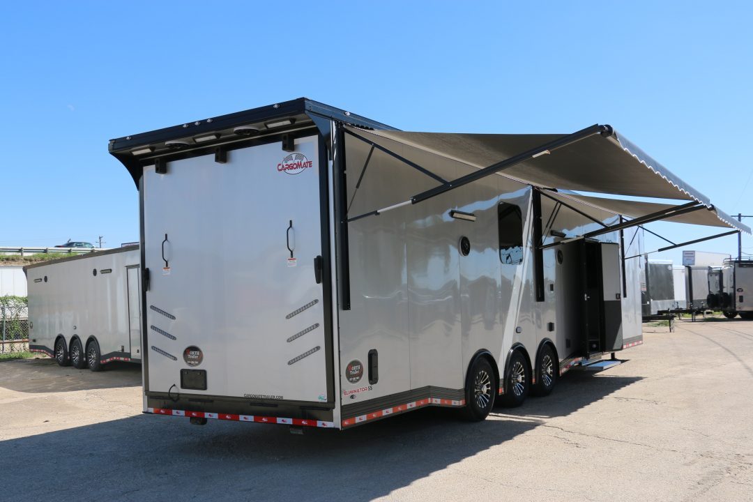 New 2025 Cargo Mate 8.5'X44' GOOSENECK RACECAR TRAILER Car / Racing Trailer