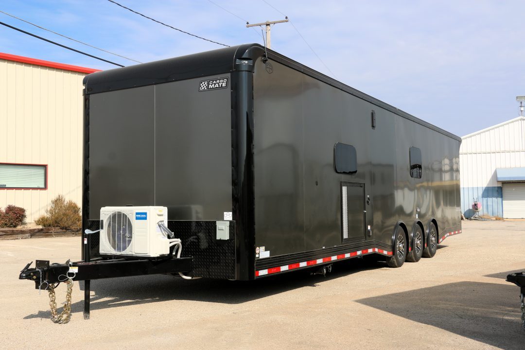 New 2025 Cargo Mate 8.5X3.4FT ELIMINATOR W.HEXGLOW LIGHTING, MINI SPLIT AND MORE!! Car / Racing Trailer