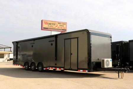 New 2025 Cargo Mate 8.5X3.4FT ELIMINATOR W.HEXGLOW LIGHTING, MINI SPLIT AND MORE!! Car / Racing Trailer