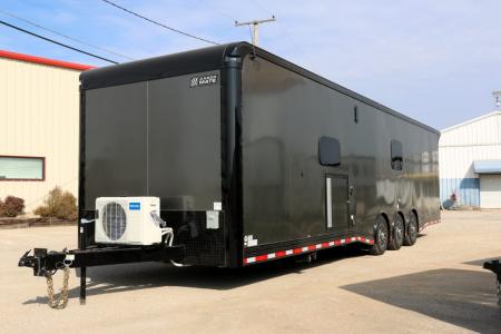 New 2025 Cargo Mate 8.5X3.4FT ELIMINATOR W.HEXGLOW LIGHTING, MINI SPLIT AND MORE!! Car / Racing Trailer