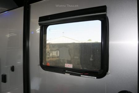 New 8.5X32 HYBRID ENCLOSED TRAILER W/ LIVING QUARTERS ST# SOLD