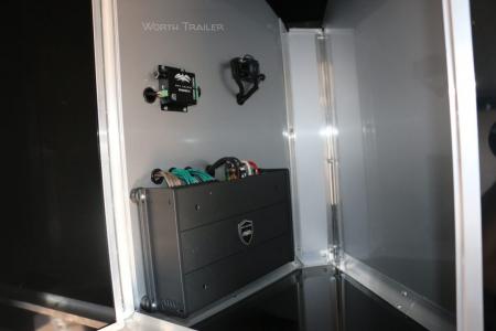 New 8.5X32 HYBRID ENCLOSED TRAILER W/ LIVING QUARTERS ST# SOLD