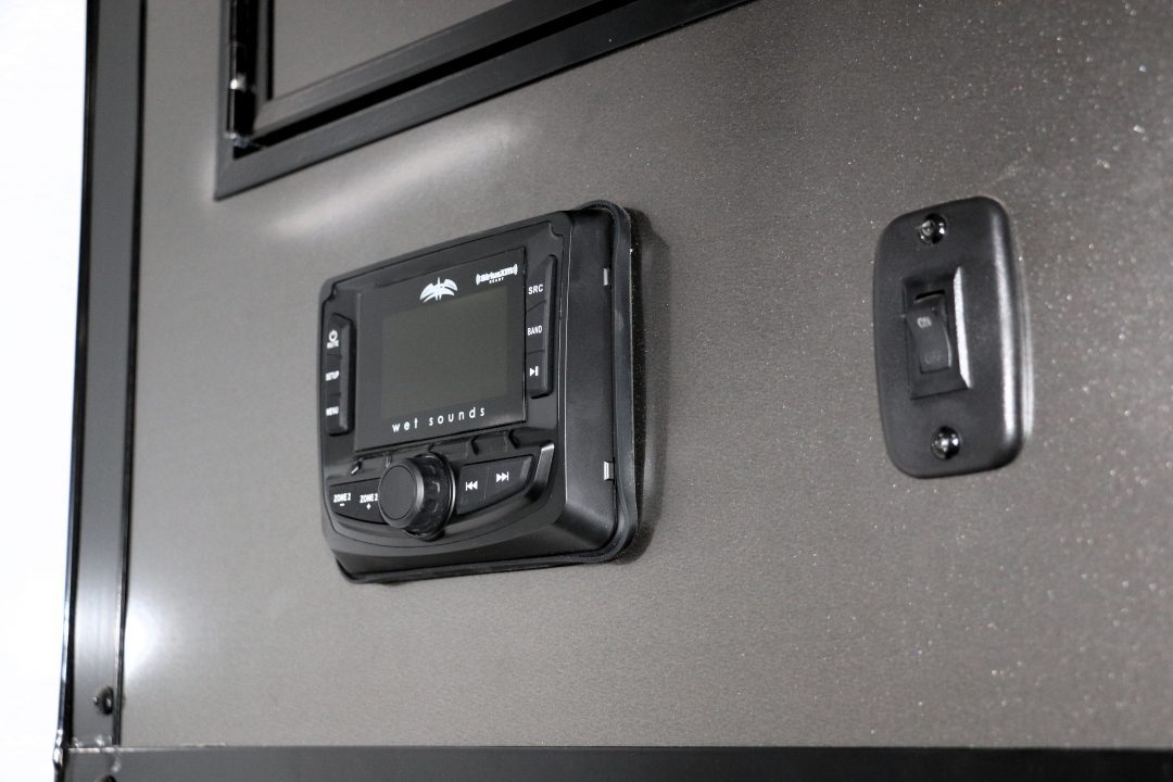 New 8.5X34 CARGO MATE ELIMINATOR SS RACE TRAILER mini split,awning,subwoofers,and more