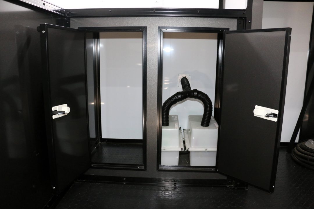 New 8.5X34 CARGO MATE ELIMINATOR SS RACE TRAILER mini split,awning,subwoofers,and more