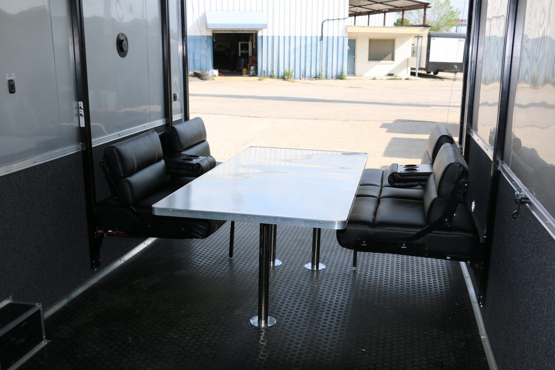 New 8.5x52' ELIMINATOR SS WITH LIVING QUARTERS, MINI SPLIT, KITCHEN, AWNING, AND MORE!!!