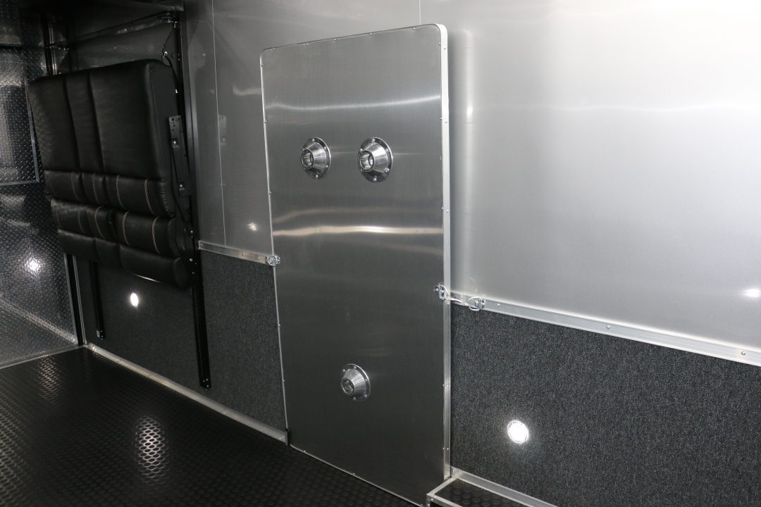 New 8.5x52' ELIMINATOR SS WITH LIVING QUARTERS, MINI SPLIT, KITCHEN, AWNING, AND MORE!!!
