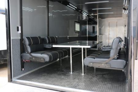 New 8.5x52' ELIMINATOR SS WITH LIVING QUARTERS, MINI SPLIT, KITCHEN, AWNING, AND MORE!!!