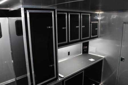 New 8.5x52' ELIMINATOR SS WITH LIVING QUARTERS, MINI SPLIT, KITCHEN, AWNING, AND MORE!!!