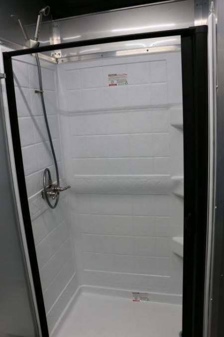 New 8.5x52' ELIMINATOR SS WITH LIVING QUARTERS, MINI SPLIT, KITCHEN, AWNING, AND MORE!!!