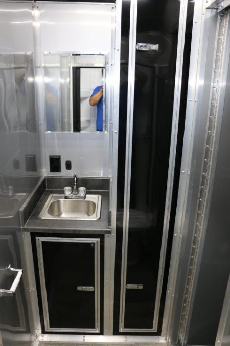 New 8.5x52' ELIMINATOR SS WITH LIVING QUARTERS, MINI SPLIT, KITCHEN, AWNING, AND MORE!!!