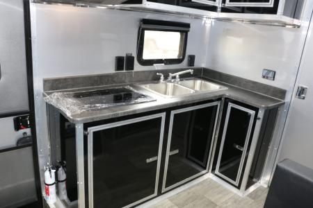 New 8.5x52' ELIMINATOR SS WITH LIVING QUARTERS, MINI SPLIT, KITCHEN, AWNING, AND MORE!!!