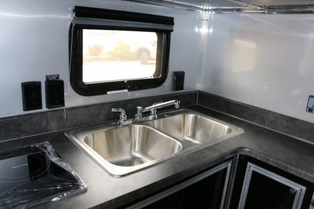 New 8.5x52' ELIMINATOR SS WITH LIVING QUARTERS, MINI SPLIT, KITCHEN, AWNING, AND MORE!!!