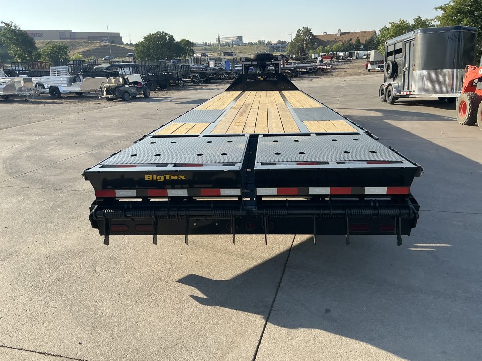 New 2027 Big Tex 22GN-35D5A-MRBK Flatbed Trailer