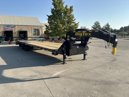 New 2027 Big Tex 22GN-35D5A-MRBK Flatbed Trailer