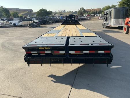 New 2027 Big Tex 22GN-35D5A-MRBK Flatbed Trailer
