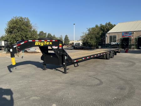 New 2027 Big Tex 22GN-35D5A-MRBK Flatbed Trailer