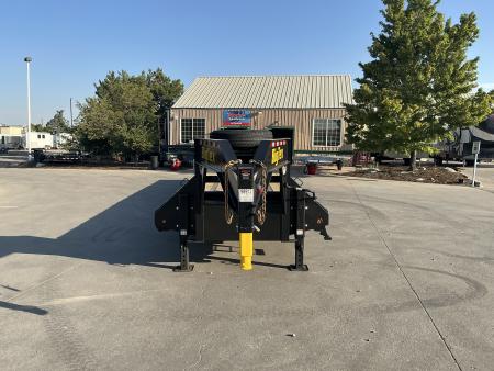 New 2027 Big Tex 22GN-35D5A-MRBK Flatbed Trailer
