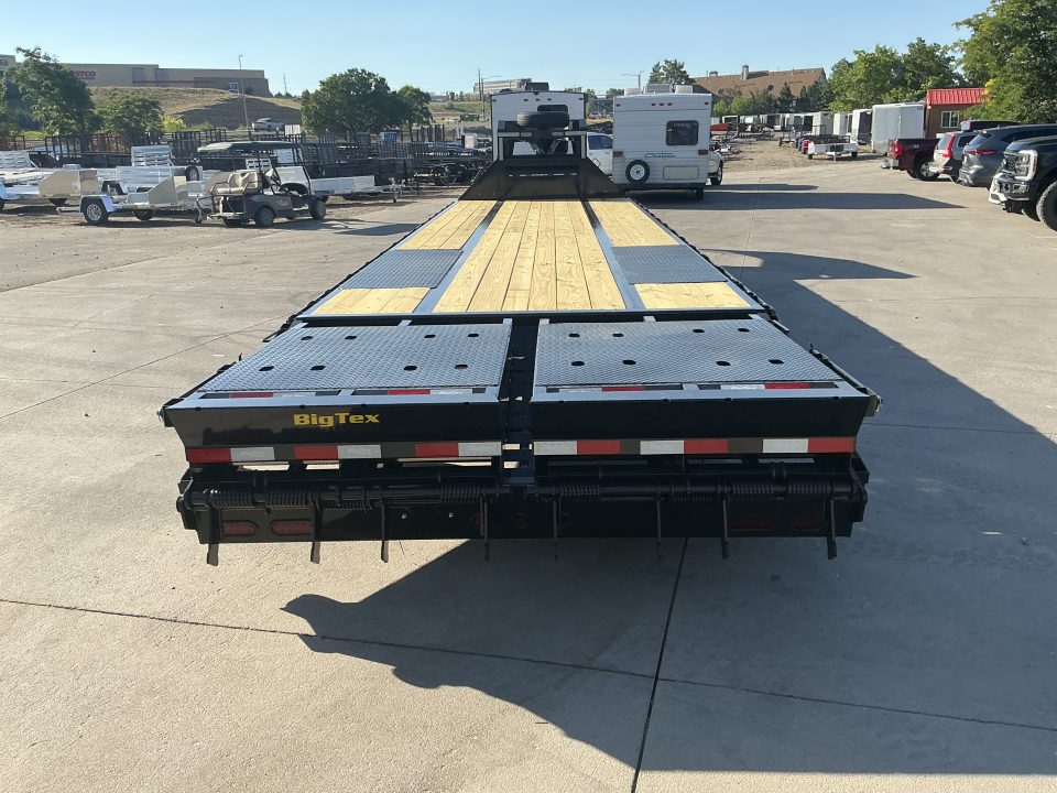 New 2027 Big Tex 25GN-33D5A-MRBK Flatbed Trailer
