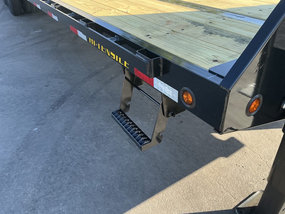 New 2027 Big Tex 25GN-33D5A-MRBK Flatbed Trailer