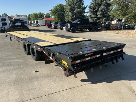 New 2027 Big Tex 25GN-33D5A-MRBK Flatbed Trailer