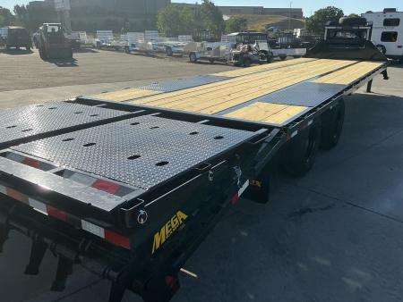New 2027 Big Tex 25GN-33D5A-MRBK Flatbed Trailer