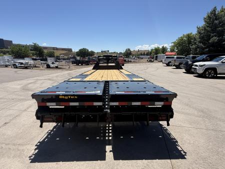 New 2027 Big Tex 25GN-33D5A-MRBK Flatbed Trailer