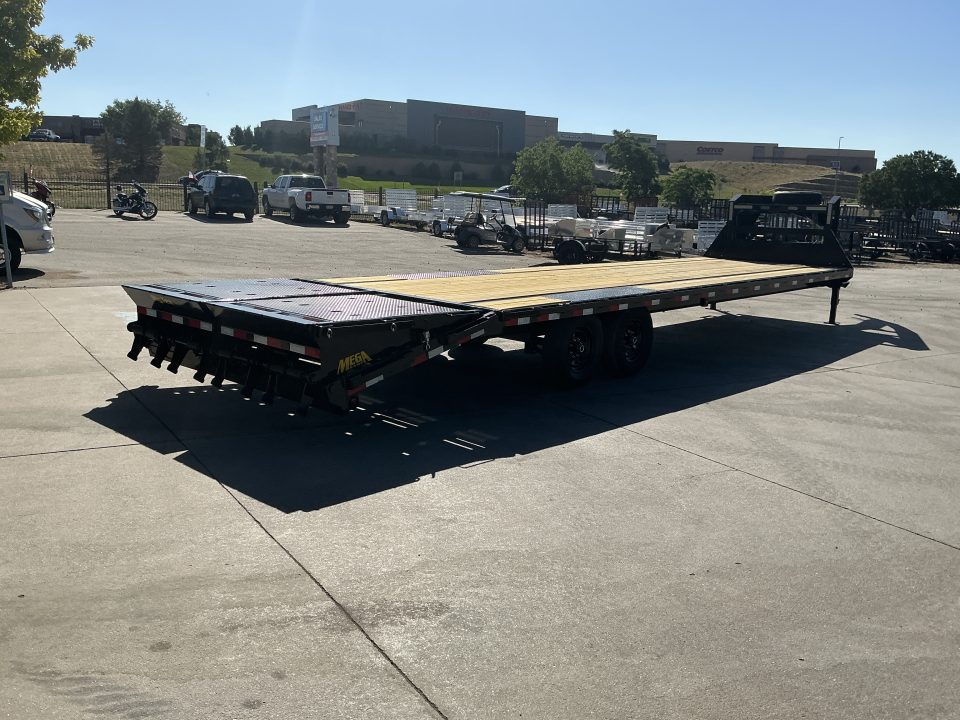 New 2027 Big Tex 14GN-33D5A-MRBK Flatbed Trailer