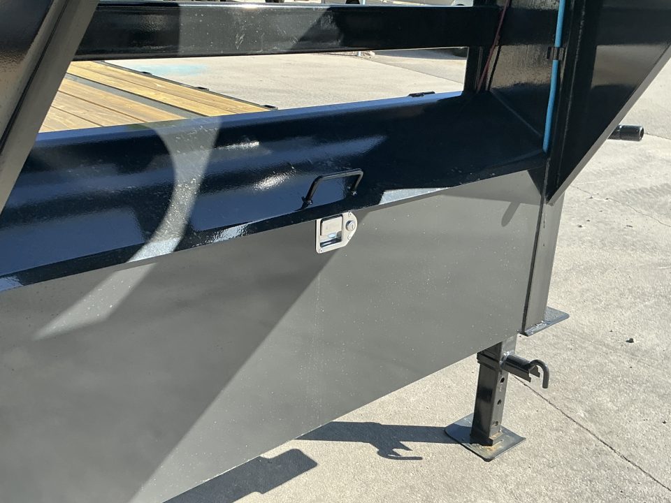 New 2027 Big Tex 14GN-33D5A-MRBK Flatbed Trailer