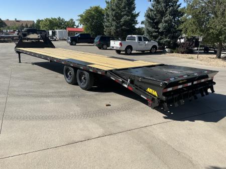 New 2027 Big Tex 14GN-33D5A-MRBK Flatbed Trailer