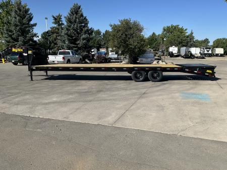 New 2027 Big Tex 14GN-33D5A-MRBK Flatbed Trailer