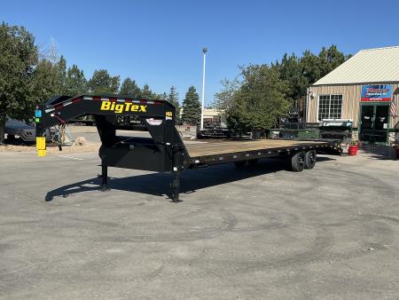 New 2027 Big Tex 14GN-33D5A-MRBK Flatbed Trailer