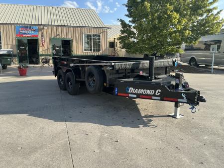 New 2027 DIAMOND C LPT207 14X82 Dump Trailer