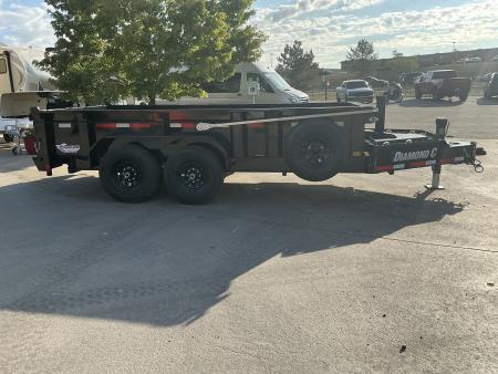 New 2027 DIAMOND C LPT207 14X82 Dump Trailer
