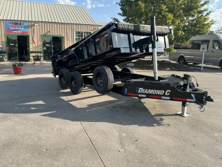 New 2027 DIAMOND C LPT207 14X82 Dump Trailer