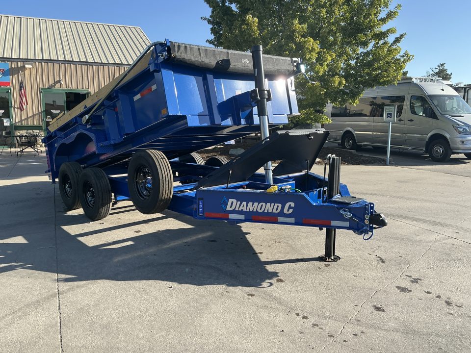 New 2027 DIAMOND C LPT207 14X82 Dump Trailer