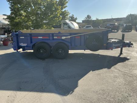 New 2027 DIAMOND C LPT207 14X82 Dump Trailer
