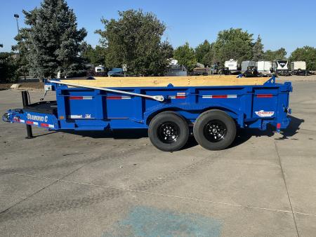 New 2027 DIAMOND C LPT207 14X82 Dump Trailer