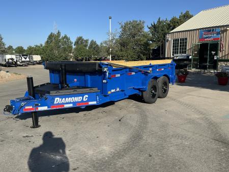 New 2027 DIAMOND C LPT207 14X82 Dump Trailer