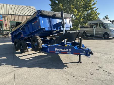 New 2027 DIAMOND C LPT207 14X82 Dump Trailer
