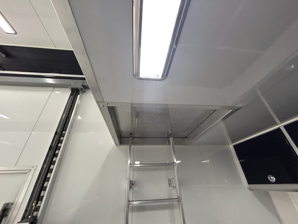 Used 2019 ATC 26 FT QUEST ALUMINUM STACKER TRAILER WITH ESCAPE DOOR