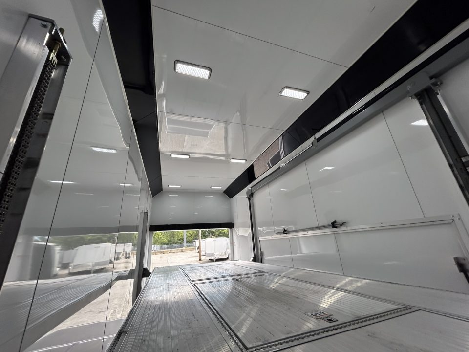 Used 2019 ATC 26 FT QUEST ALUMINUM STACKER TRAILER WITH ESCAPE DOOR